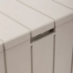 Toomax Bravo Garden Storage Box 270L - Warm Grey -Garden Decorations and Ornaments Store 13997481 1495004537193128