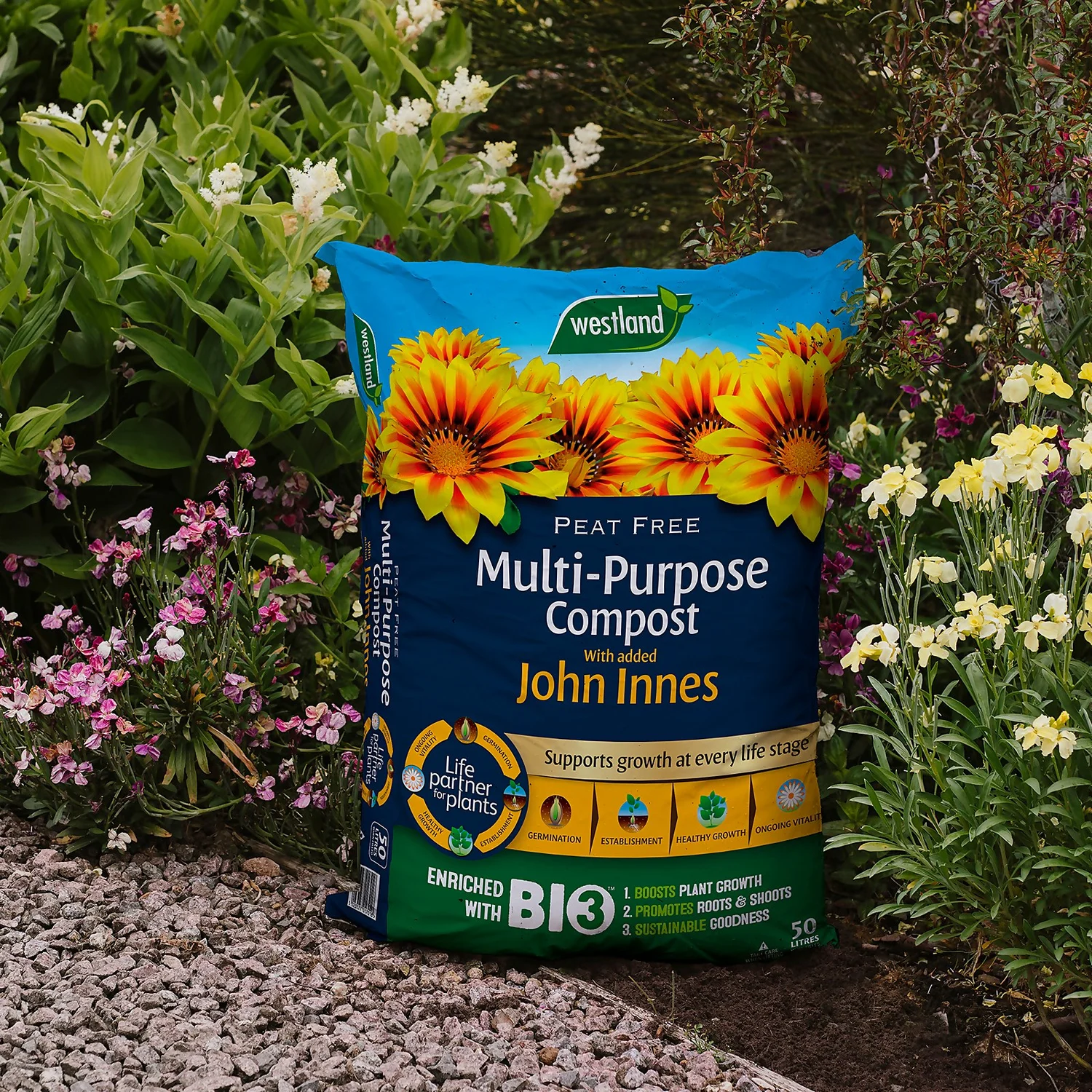 Westland Peat Free Multi-Purpose Compost With John Innes 50L 2 Westland Peat Free Multi-Purpose Compost With John Innes 50L - Image 2