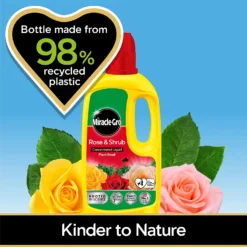 Miracle-Gro Rose & Shrub Concentrated Liquid Plant Food 800ml -Garden Decorations and Ornaments Store 14014514 1135034803234643
