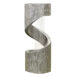 Stylish Fountain Spiral Showers Water Feature With LEDs