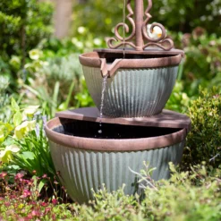 Stylish Fountain Irondale Pours Water Feature -Garden Decorations and Ornaments Store 14519355 1765050878719931