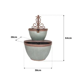 Stylish Fountain Irondale Pours Water Feature -Garden Decorations and Ornaments Store 14519355 2655050878805377